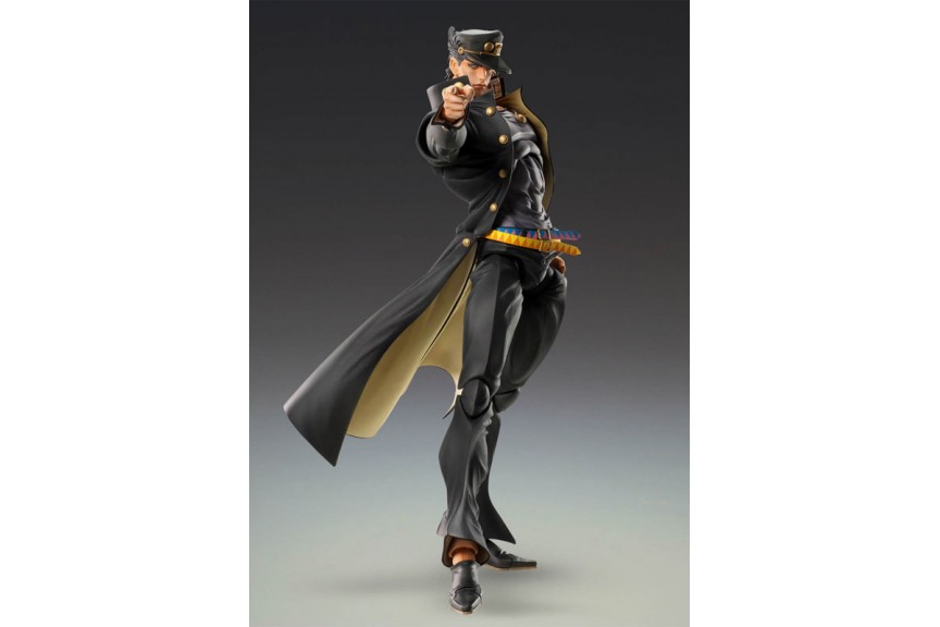 Super Image Movable BIG Jojo's Bizarre Adventure Part 3 Jotaro Kujo  Approximately 250mm PVC & ABS & POM & PC & Iron Painted Movable Figure//  Models 