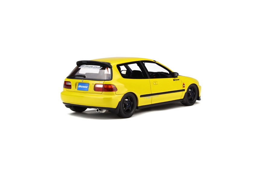Honda Civic Sir Ii Eg6 Spoon Yellow 1 18 Otto Mobile Mykombini