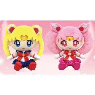 Sailor Moon NuiMas Pair Set (Sailor Moon & Sailor Chibi Moon) Bandai