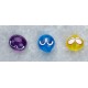 Puyo Puyo Cable Accessory Purple Puyo, Blue Puyo & Yellow Puyo Set Good Smile Company