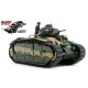 (T10) Tamiya 1/35 tanks series N 58 France Tank B1 bis single motorized specification 