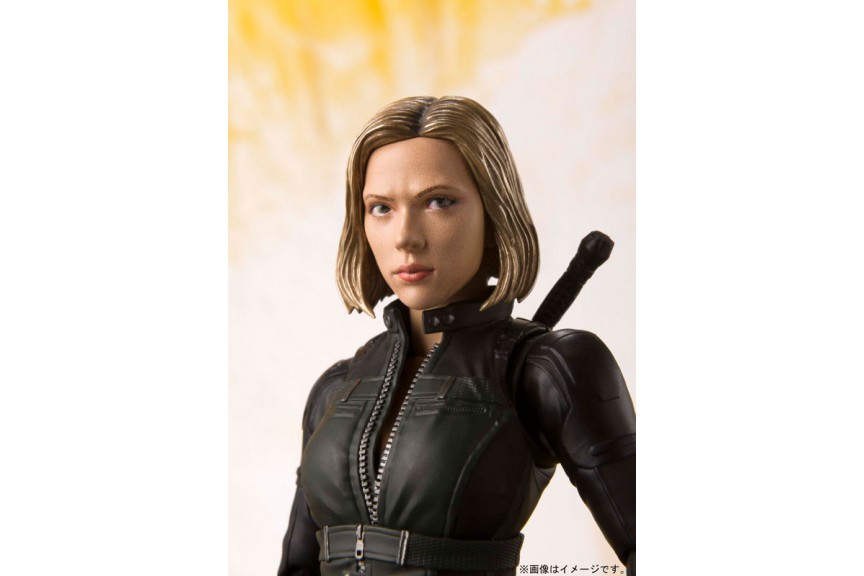 SHFiguarts Avengers Infinity War Black Widow PVC Action Figure Giocattolo Modello 