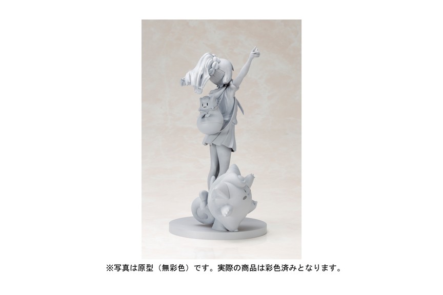 Pokemon Center Gamba Lillie & Clefairy 1/8 Kotobukiya Limited Edition NEW JAPAN
