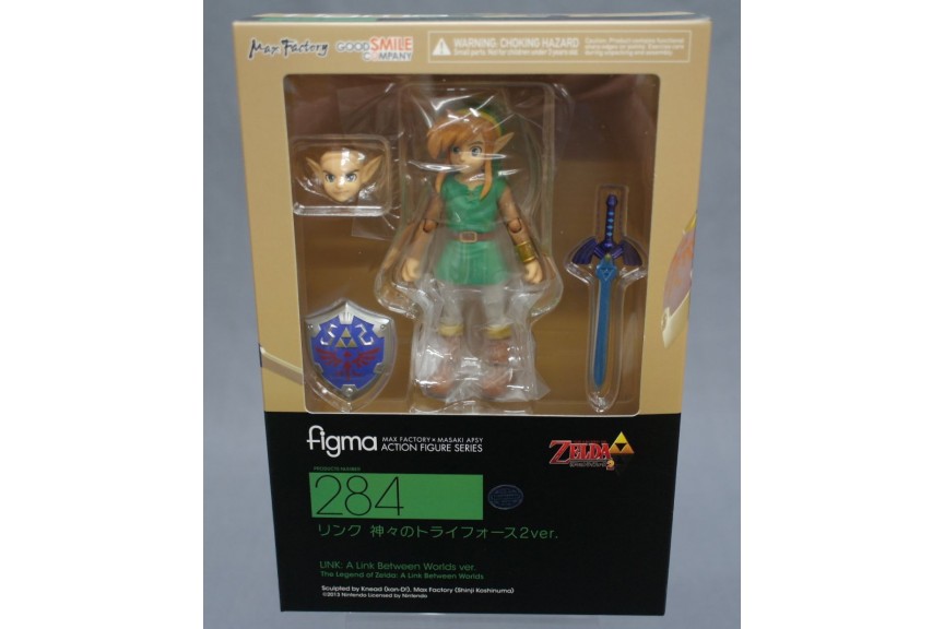  Max Factory The Legend of Zelda: A Link Between Worlds: Link  Figma Action Figure : Toys & Games
