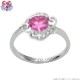 Pretty soldier Sailor moon Mamoro to Usagi engagement ring (Silver Ver.) Bandai Limited (Made in Japan) Size 7