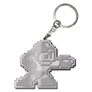 Mega Man (Rockman) Metal Keychain Pixel Capcom