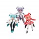 Desktop Army F-606s Flare Nabbit Sisters Box of 3 MegaHouse