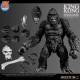 King Kong Skull Island 7 Inch Action Figure Limited Black & White ver. Mezco