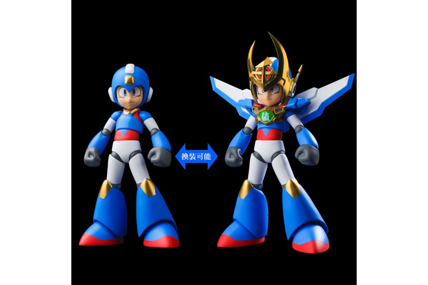 Sentinel Mega Man Rockman 30th x Sen-Ti-Nel 10th Collab 4inch-nel Action Figure 
