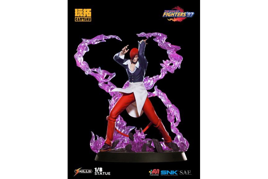 ArtStation - THE KING OF FIGHTERS 97 Iori Yagami 1/8 Scale Statue