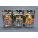 (T4E3) Dragon Ball Kai Word Fun Action Figure set of 3 Super Saiyan Songoku Super Saiyan Broly Bardock