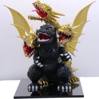 Chibimaru Godzilla Series SPOT No.4 Chibimaru Godzilla VS King Ghidorah Battle Set Plastic Model kit Fujimi