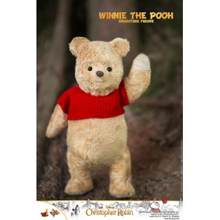 stuffed winnie the pooh from the christopher robin movie