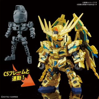 SD Gundam Cross Silhouette Unicorn Gundam Destroy Mode Plastic Model Kit JP*** 