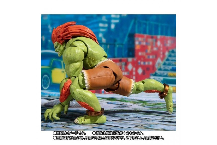 S.h.figuarts Street Fighter V Blanka Action Figure Premium Bandai