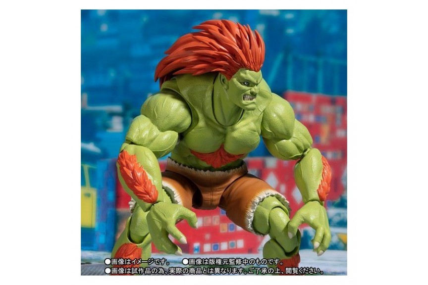 Bandai S.H.Figuarts Street Fighter Blanka Figure (green)