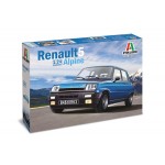 Renault 5 Alpine Plastic Model Kit 1/24 Italeri