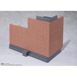 Tamashii OPTION Brick Wall Brown ver. BANDAI SPIRITS