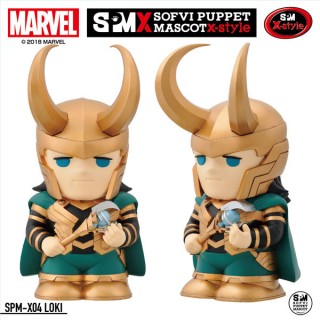 Marvel Sofubi Puppet Mascot X-STYLE SPM-X04 Loki Ensky