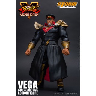 Street Fighter V Action Figure M. Bison Battle Costume Storm Collectibles