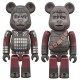 BEARBRICK GENERAL URSUS And SOLDIER APE 2PACK PLANET OF THE APES Medicom Toy
