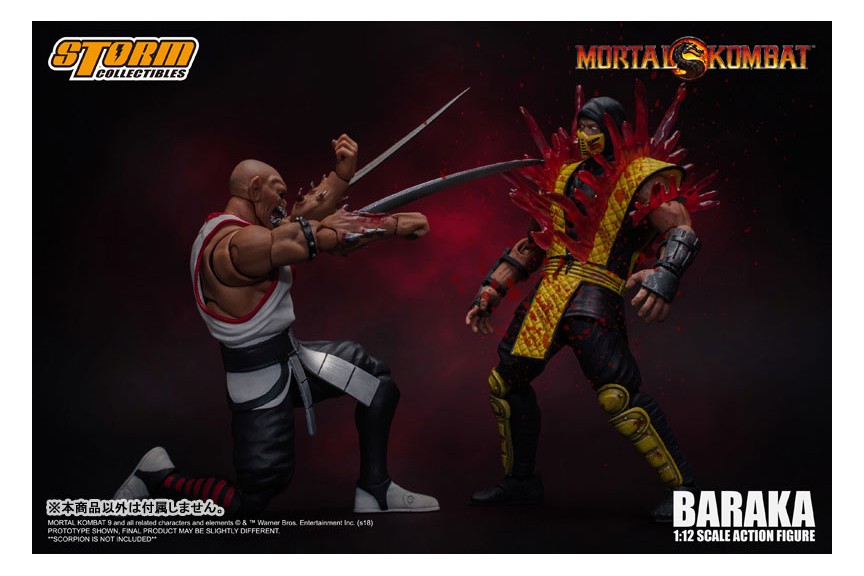 Mortal Kombat VS Series Baraka 1/12 Scale Figure Video Review And