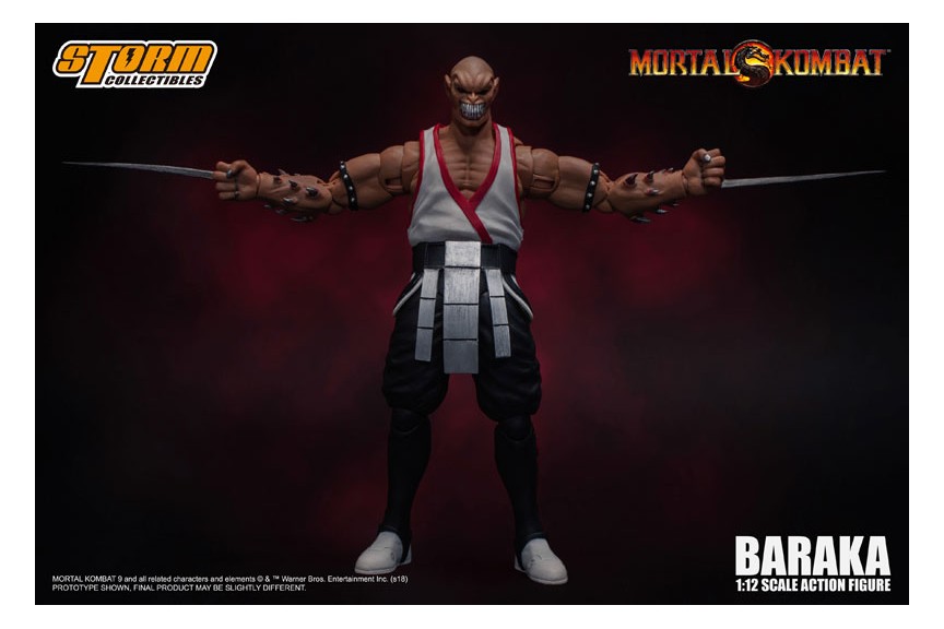 Storm Collectibles 1:12 Mortal Kombat - Baraka – Xavier Cal Customs and  Collectibles