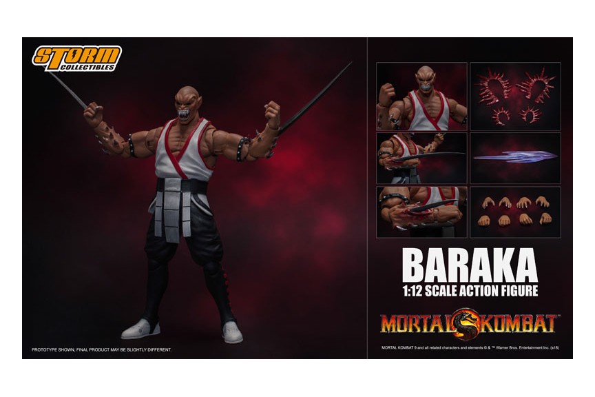Mortal Kombat Baraka 1/12 Storm Collectibles - MyKombini