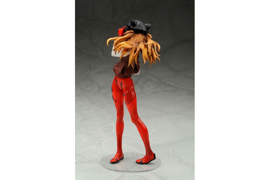 Evangelion Alter Shikinami Asuka Langley Jersey Ver PVC Figure Toy Gift New 23CM