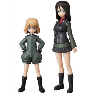 Ultra Detail Figure UDF Girls und Panzer das Finale Katyusha And Nonna Set Medicom Toy