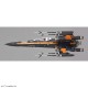Star wars Poe's Boosted X-Wing Fighter 1/72 Model kit Bandai