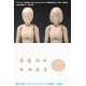 Movable Body Female Type (A Version) Plastic Model 1/12 Wave