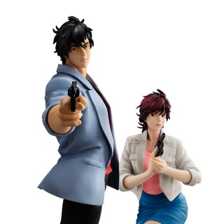 G.E.M. Series Movie City Hunter Shinjuku Private Eyes Ryo Saeba & Kaori Makimura MegaHouse Limited G.E.M. Series Movie City Hunter Shinjuku Private Eyes Ryo Saeba & Kaori Makimura MegaHouse Limited