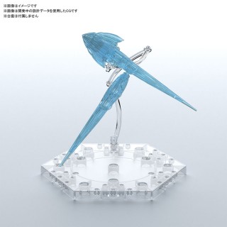 Figure-rise Effect Jet Effect (Clear Blue) Plastic Model Kit BANDAI SPIRITS