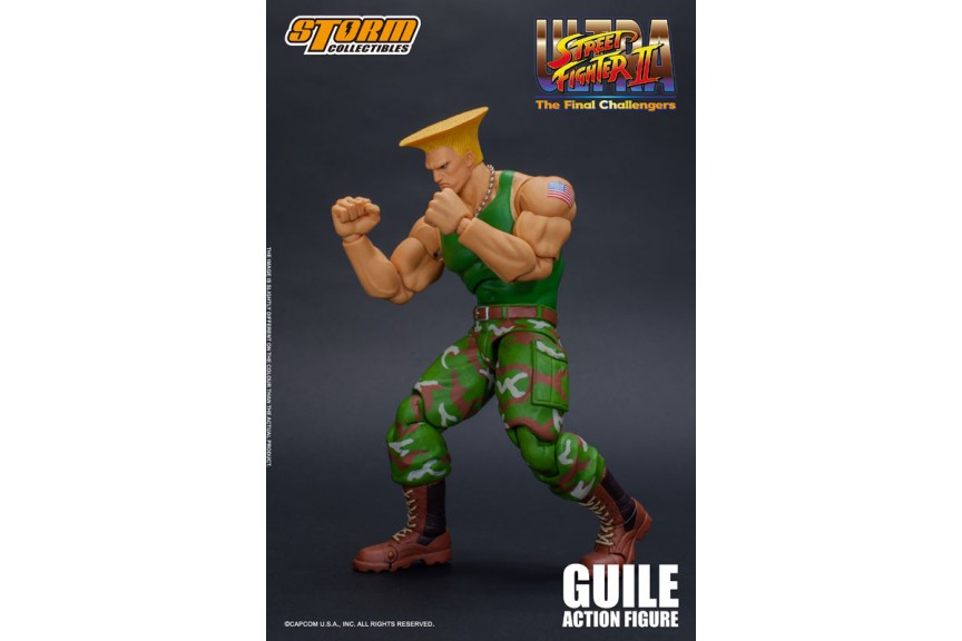 Storm Collectibles 1:12 Street Fighter II Ultra Guile Figure Preview