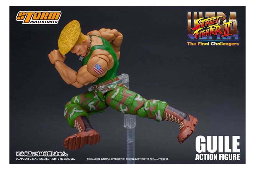 Figura Guile Ultra Street Fighter 2 The Final Challengers - Storm