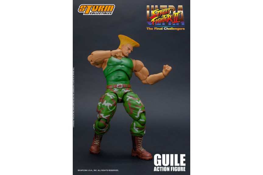 GUILE - Ultra Street Fighter II Action Figure – Storm Collectibles