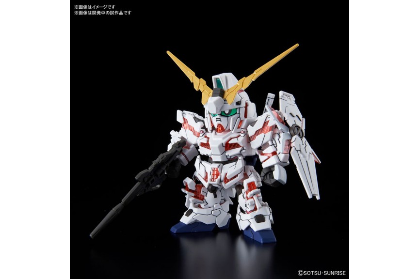 Bandai Hobby SD Ex-standard 005 Destroy Mode Gundam Unicorn Model Kit Japan for sale online 