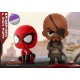 CosBaby Spider-Man (Far From Home) Size S Spider-Man And Nick Fury Set of 2 Hot Toys