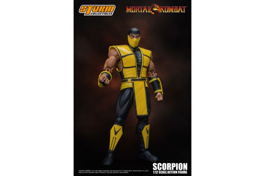 Storm Collectibles Mortal Kombat Scorpion 1/12 Action Figure